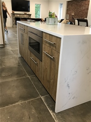 Contemporary Kitchen Remodel by J & R Kitchen and Flooring Inc. project photo 4