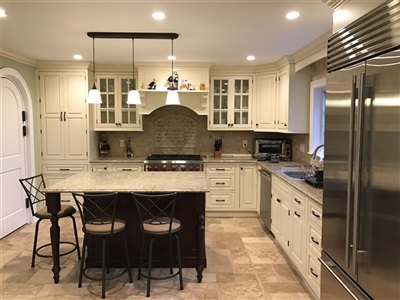 Traditional Kitchen Remodel by J & R Kitchen and Flooring Inc. project photo